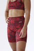 Short Biker Edge Bordeaux