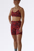 Short Biker Edge Bordeaux