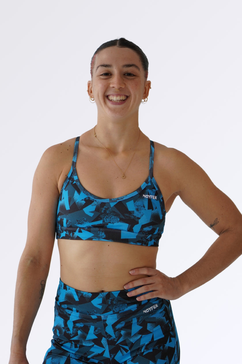 Top Cross Edge Turquesa