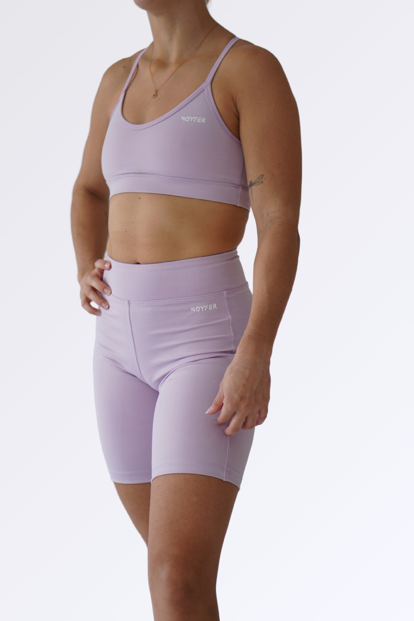Short Biker Lavanda