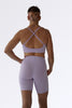 Short Biker Lavanda