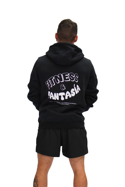 Sudadera Fitness y Fantasia Negro