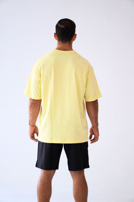 Camiseta Oversize Athlete Amarilla