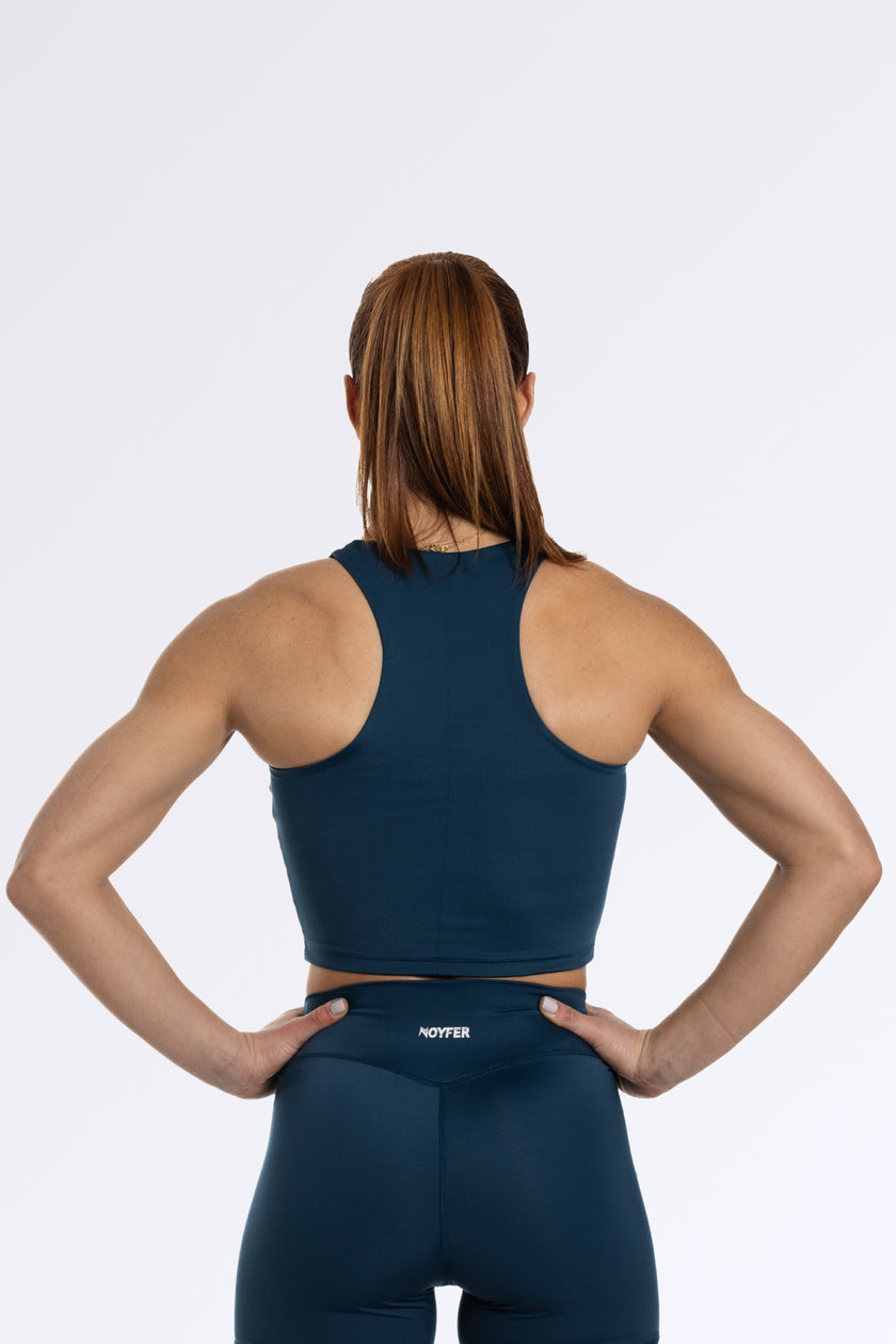 Top Soft T Azul Petroleo