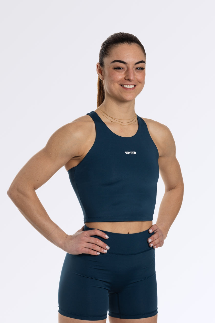 Top Soft T Azul Petroleo