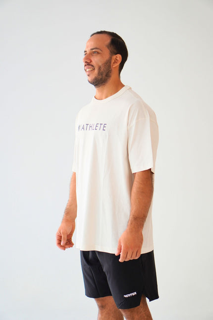 Camiseta Oversize Athlete Blanca