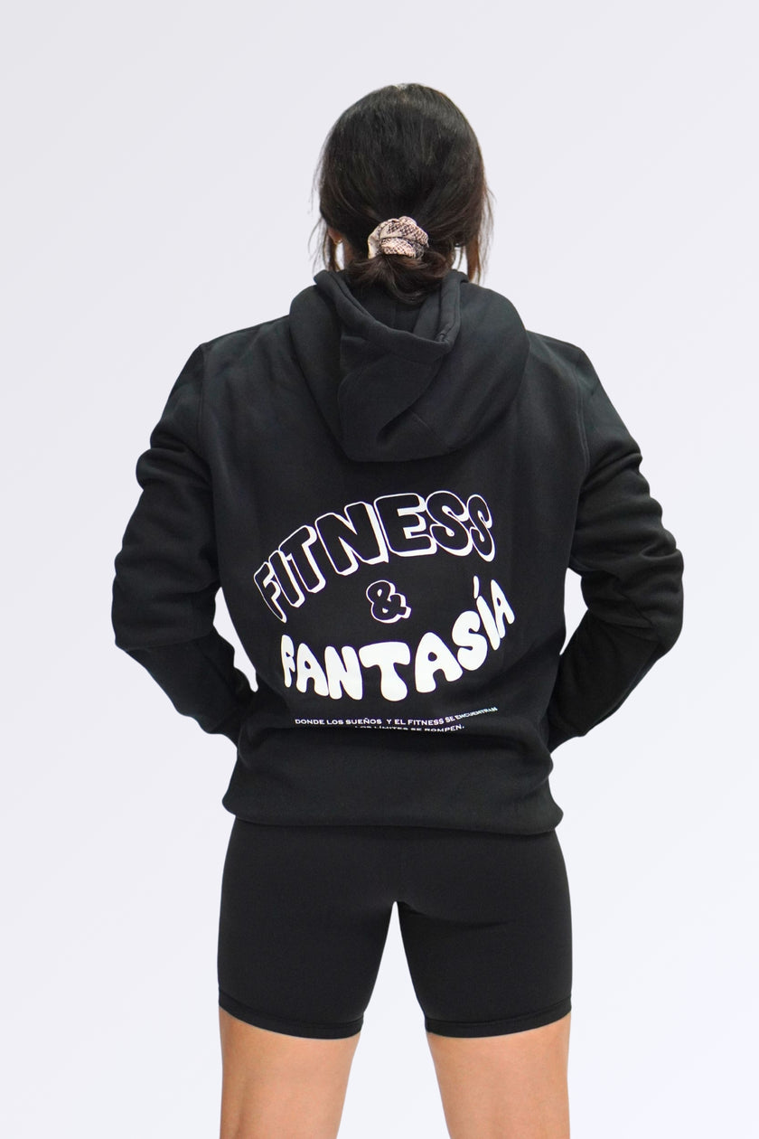 Sudadera Fitness y Fantasia Negro