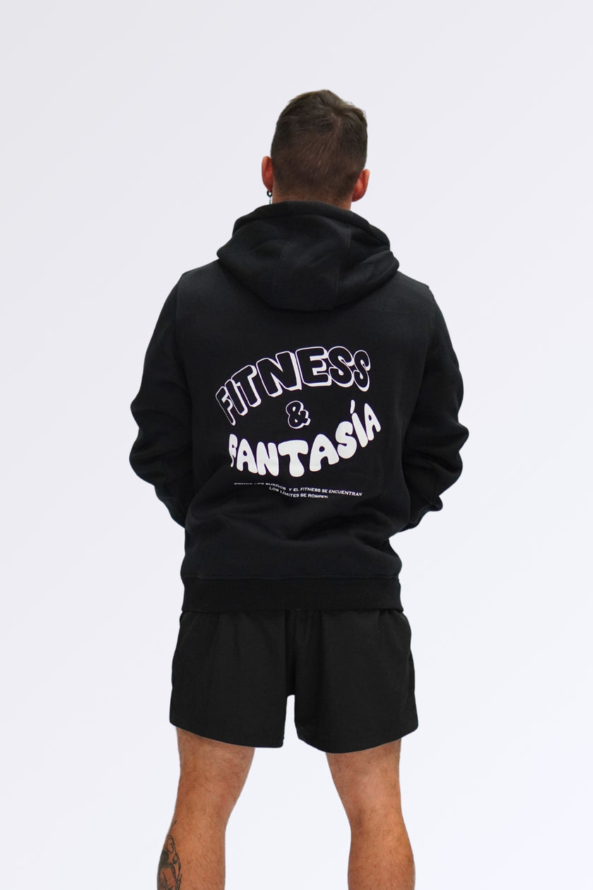 Sudadera Fitness y Fantasia Negro