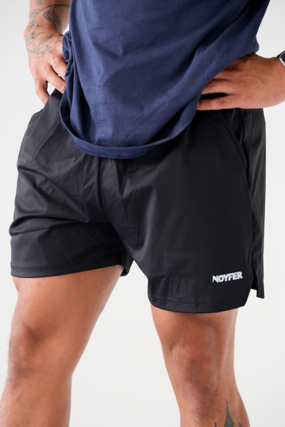 Short Deportivo 2 en 1 Negro para Hombre