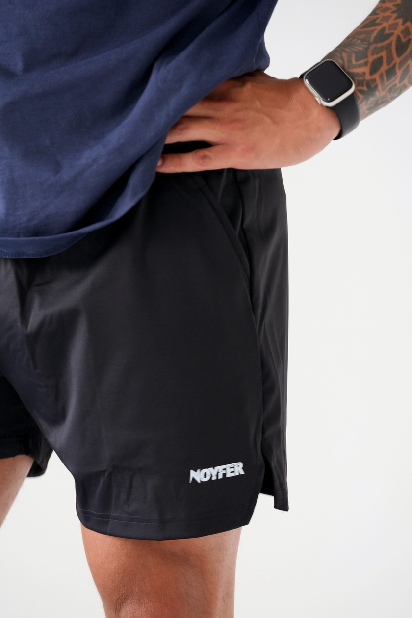 Short Deportivo 2 en 1 Negro para Hombre